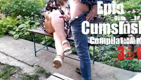 Epic Outdoor Cumshot Compilation