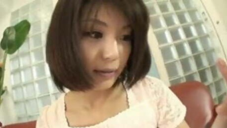 Big titty Azumi plays with her big titties and has her furry